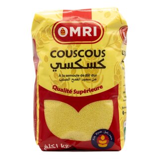 Omri - Premium Couscous aus Tunesien fein nicht vorgekocht 1 kg