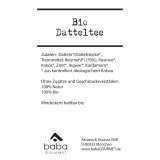 babaGOURMET - Bio Datteltee 250 g - Dattelteemischung -...