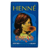 Henna Souad Light Red - Haarfärbemittel Hellrot 90 g