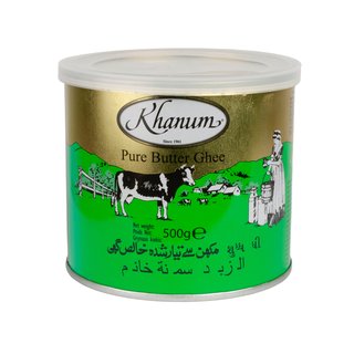 Khanum Ghee Bestes Butterfett 500 g